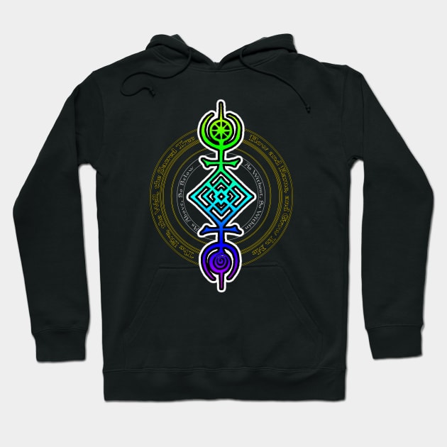 Cosmos Sigil Rondel Hoodie by IanCorrigan